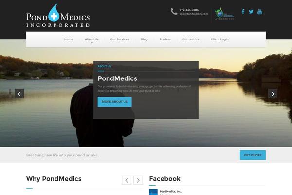 BuildPress theme site design template sample