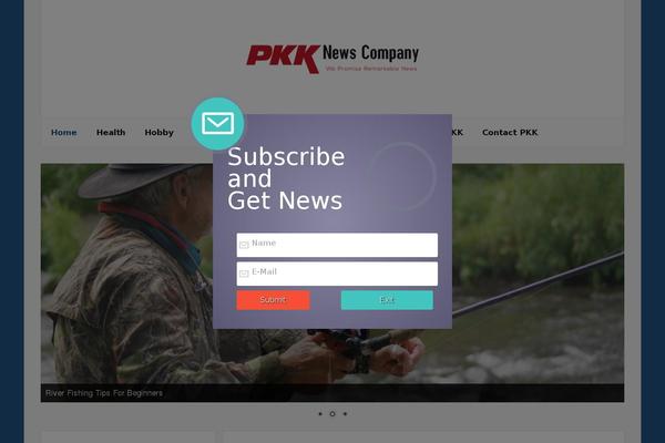 Site using AccessPress Social Share plugin