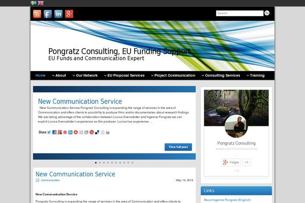 Site using Language Bar Flags plugin