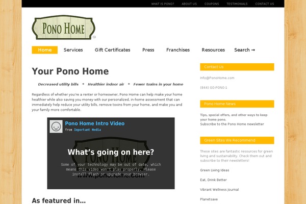 Site using Image Rotator Widget plugin