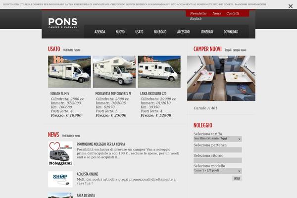 pons theme websites examples