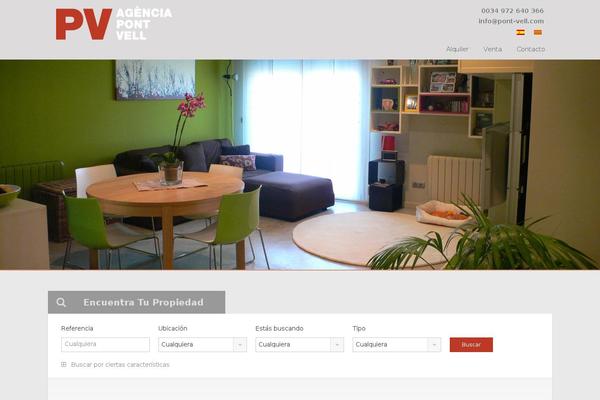 Realhomes Child theme site design template sample