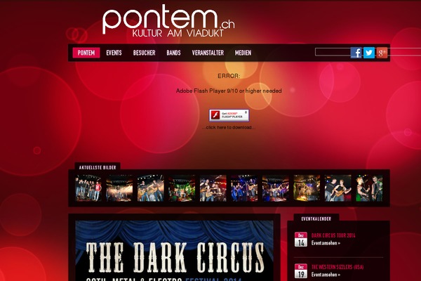 pontem.ch site used Dancefloorv3