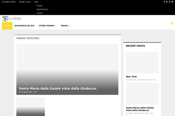 Site using Penci-pennews-recipe plugin
