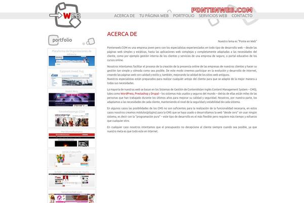 Wp_template theme site design template sample