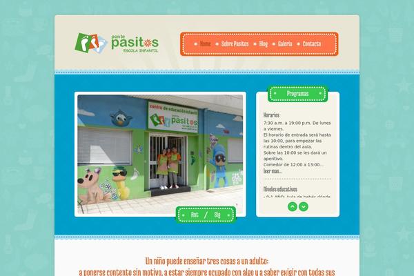 Dreamy theme site design template sample