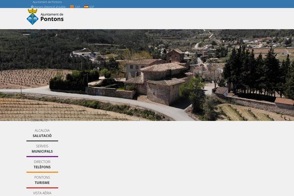 Impreza theme site design template sample