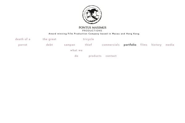 Bigformat theme site design template sample