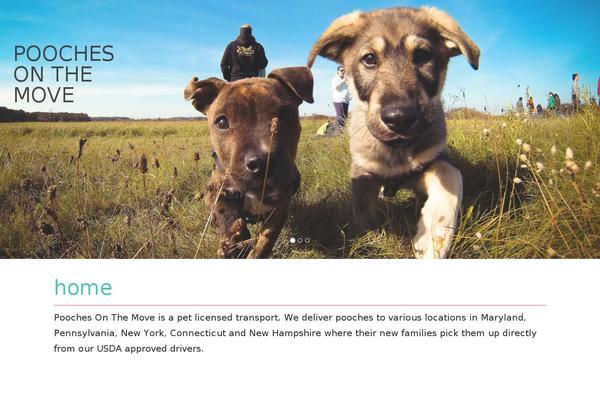 poochesonthemove.net site used Dr-healthy-theme