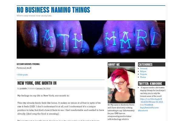 nano blogger theme site design template sample