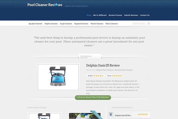 InReview theme site design template sample