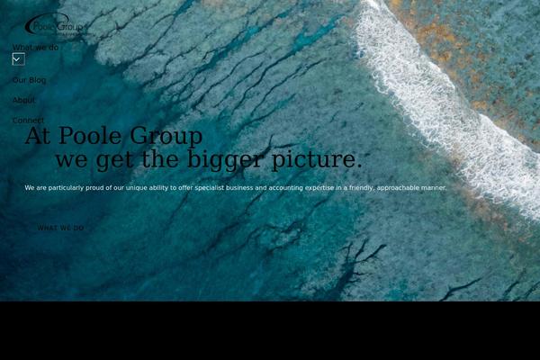 poolegroup.com.au site used Poole-group
