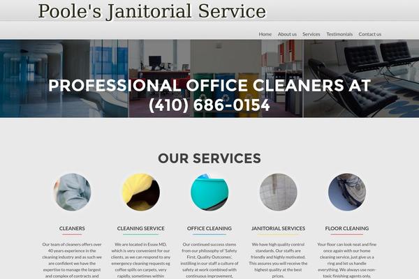 Zerif Lite theme site design template sample