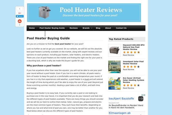 Readyreview theme site design template sample