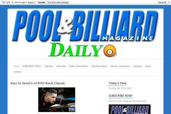 Spacious theme site design template sample