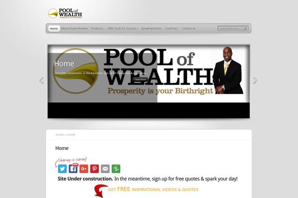 TheProfessional theme site design template sample