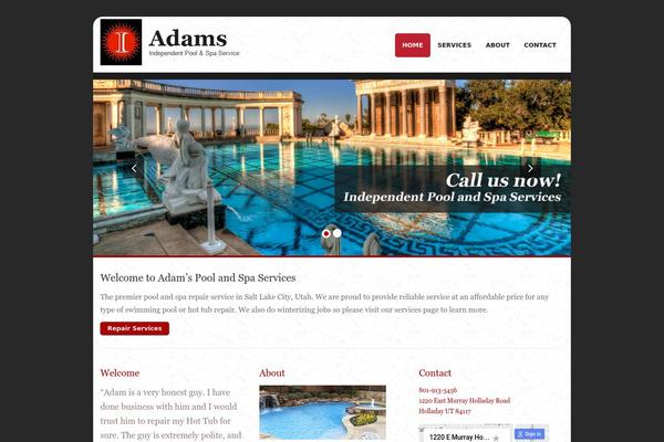 uDesign theme site design template sample