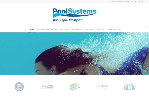 Enfold theme site design template sample