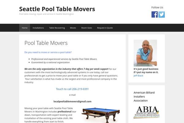GeneratePress theme site design template sample