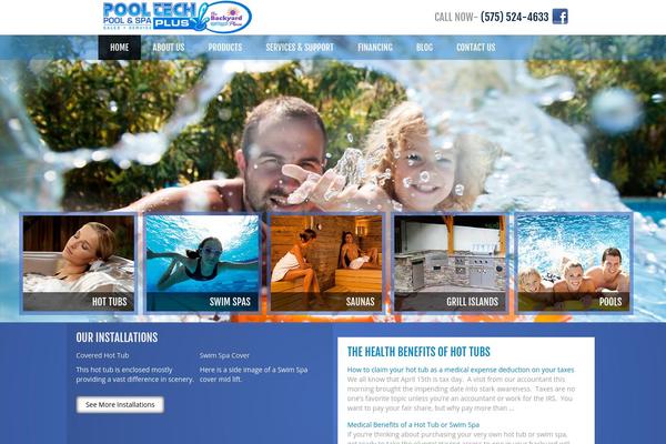 Infinite theme site design template sample