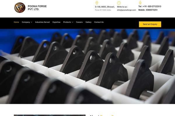 Megafactory theme site design template sample