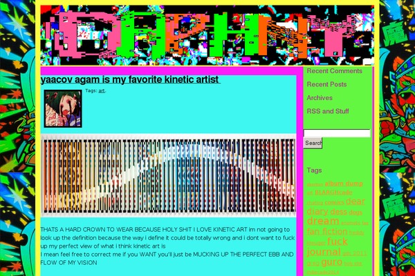 The Common Blog theme site design template sample