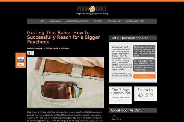 Site using Popular Widget plugin