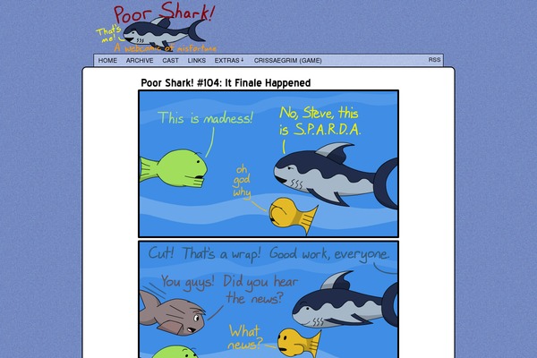 poorshark.com site used Comicpress Sandy
