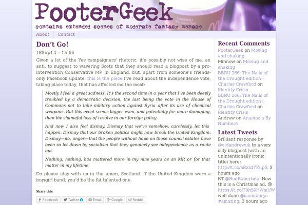 Site using Democracy plugin