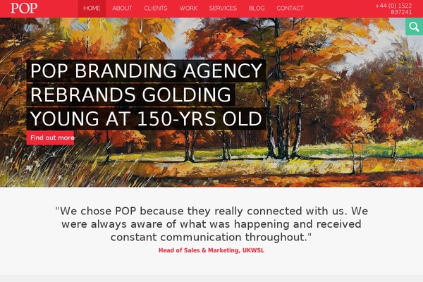 pop-branding.com site used Pop