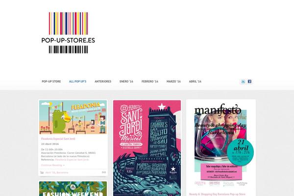 Shaken Grid Premium theme site design template sample