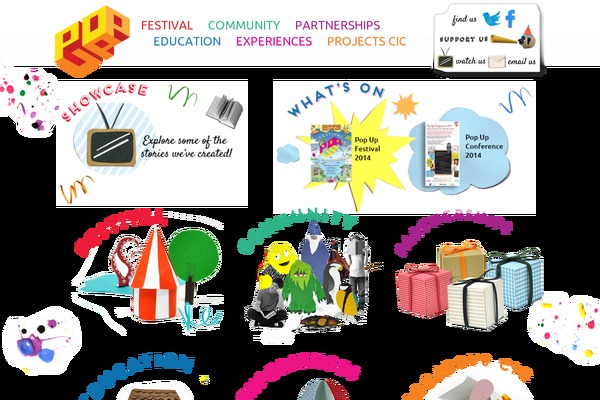 pop-up.org.uk site used Popup
