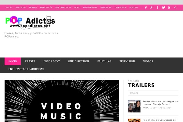 PRESSO theme site design template sample