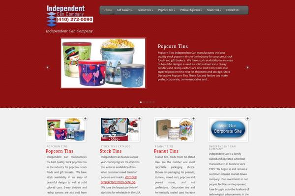 Feather theme site design template sample