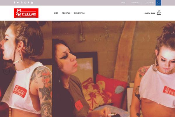 Magnium theme site design template sample