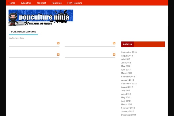 MesoColumn theme site design template sample