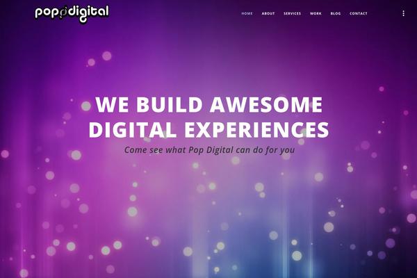 Osmosis theme site design template sample