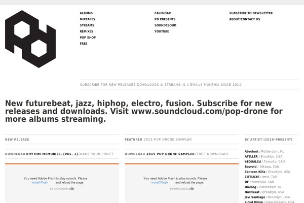 popdrone.ca site used Hati