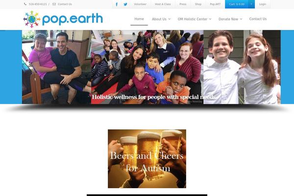 Envision theme site design template sample