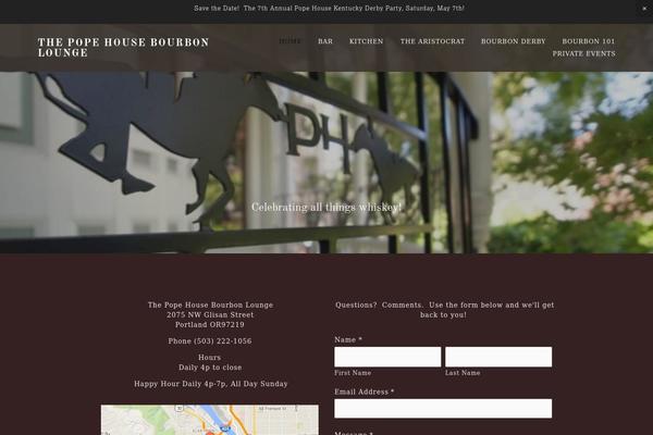 Pilcrow theme site design template sample