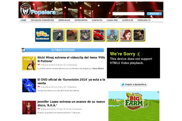 Site using G1-socials plugin