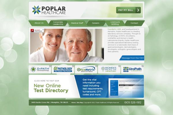 poplarhealthcare.com site used Barecity 1.5
