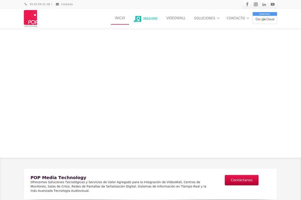 Envision theme site design template sample