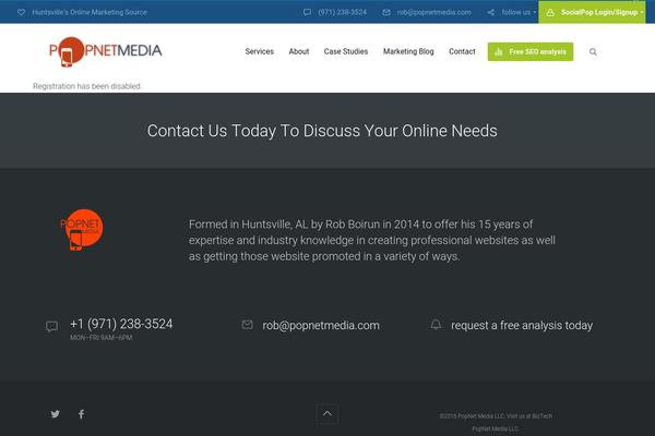Abstrak theme site design template sample