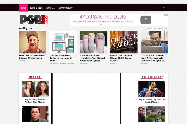 Braxton theme site design template sample