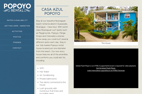 BlankSlate theme site design template sample