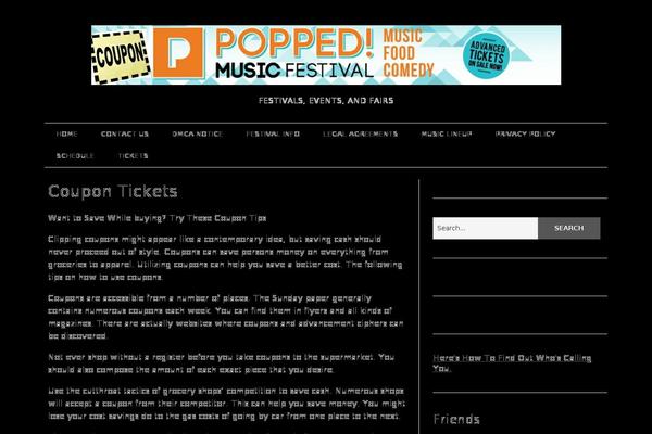 EPIC theme site design template sample