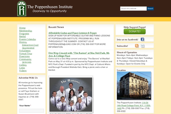 Education theme site design template sample