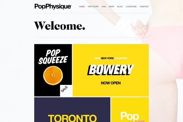 Semplice4 theme site design template sample