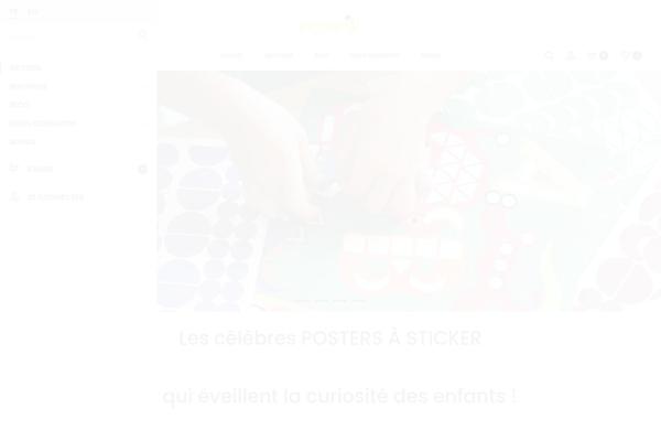 Sober-child theme site design template sample